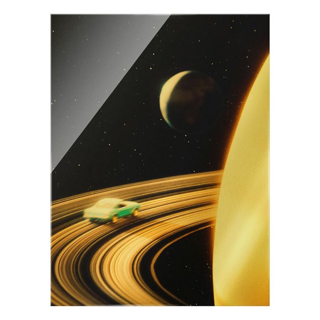Obrazy nowoczesne Retro Collage - Saturn Highway
