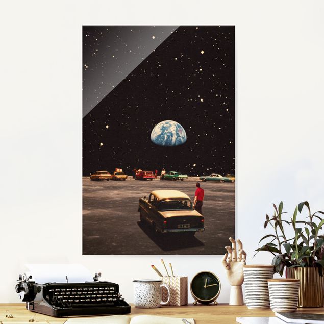 Obrazy samochody Retro Collage - Yearning
