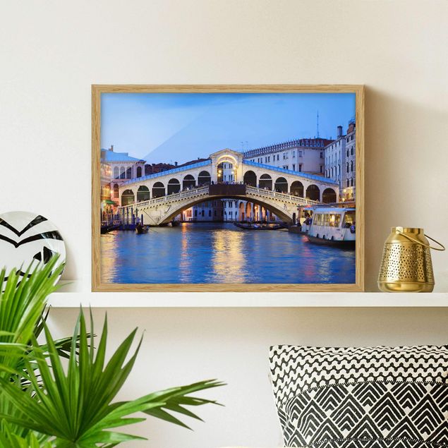 Nowoczesne obrazy do salonu Most Rialto w Wenecji