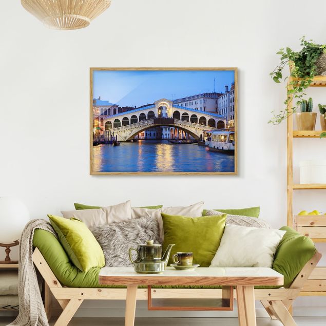 Obrazy Włochy Most Rialto w Wenecji
