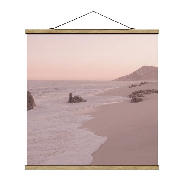 Morze obraz Rose Złoto Beach