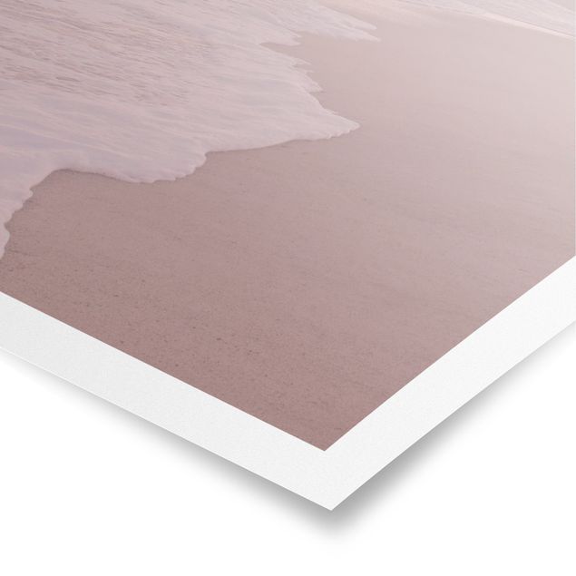 Obrazy krajobraz Rose Złoto Beach