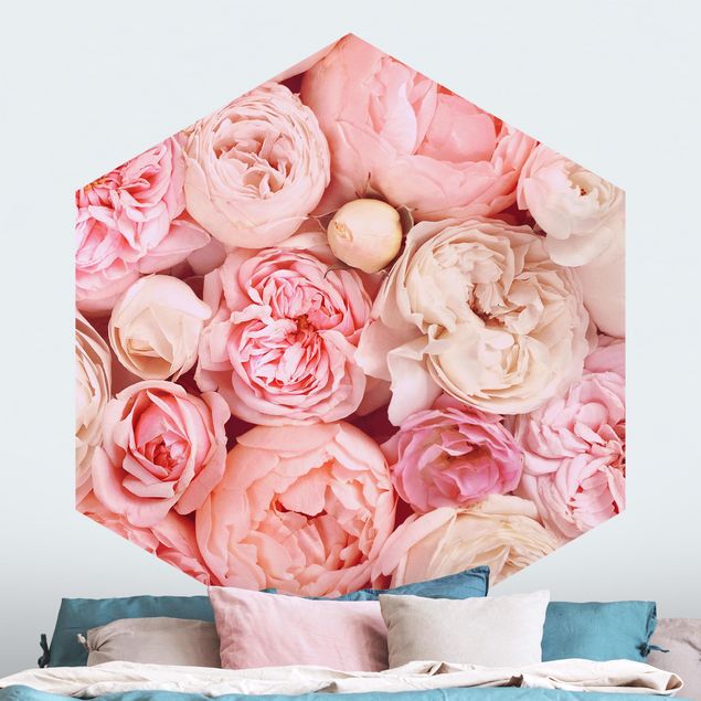 Tapety róże Rosy Rosé Coral Shabby