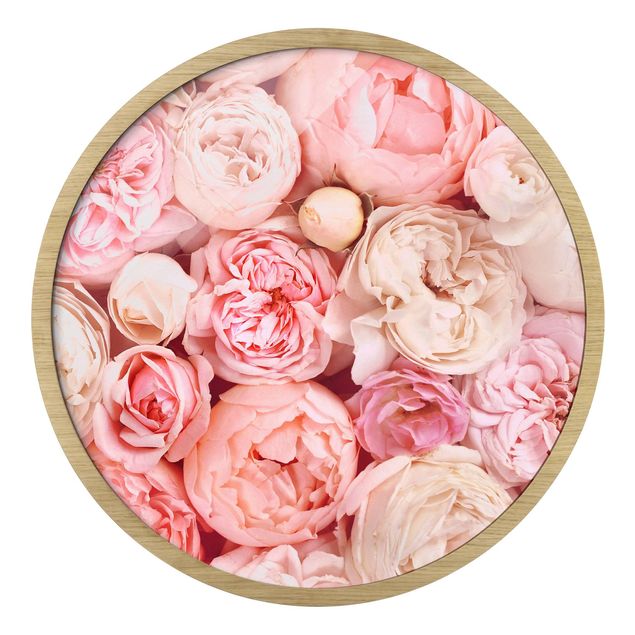Obraz różowy Roses Rosé Coral Shabby