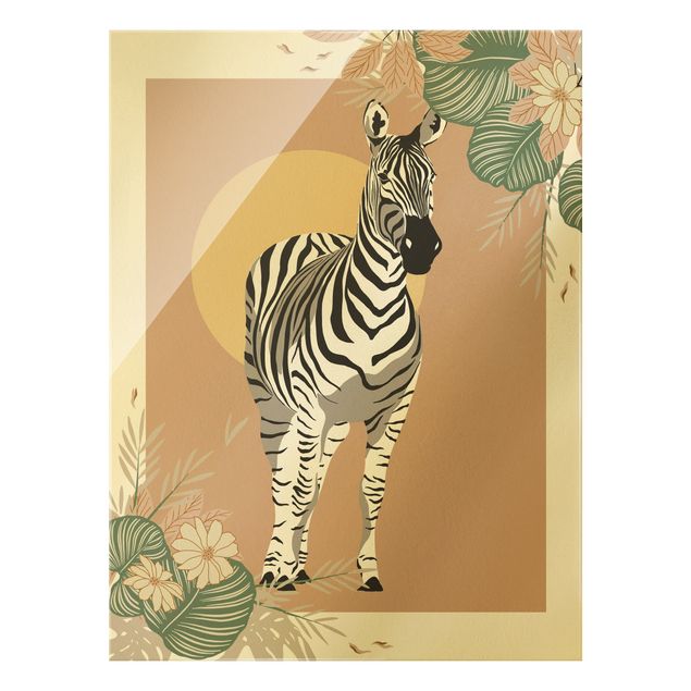Obrazy nowoczesny Zwierzęta Safari - Zebra
