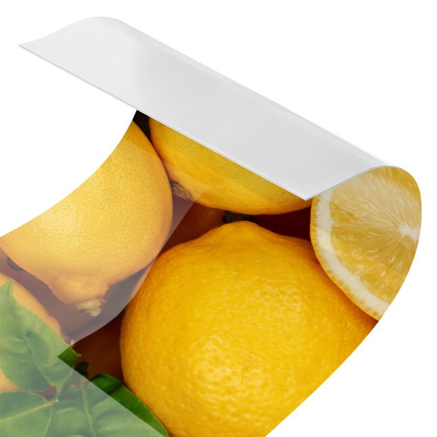 Panel ścienny do kuchni - soczyste cytryny