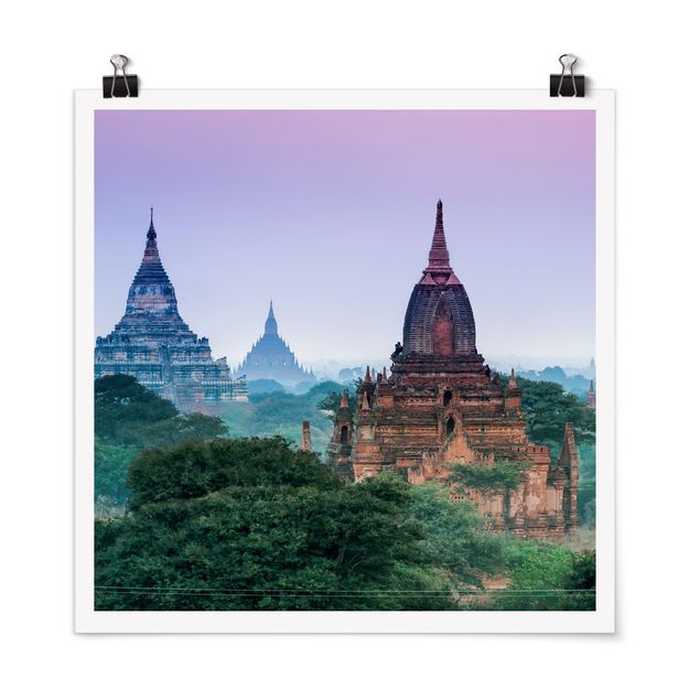 Obrazy nowoczesne Budynek sakralny w Bagan