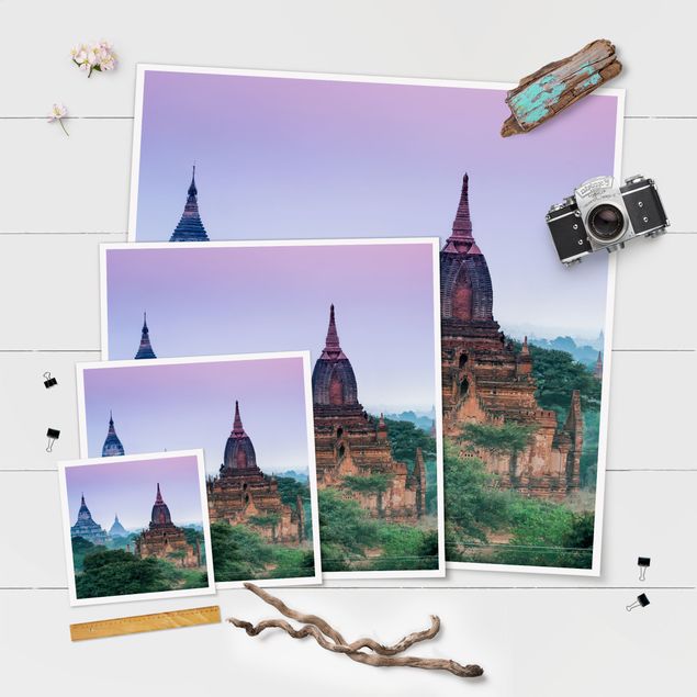 Obrazy na ścianę Budynek sakralny w Bagan