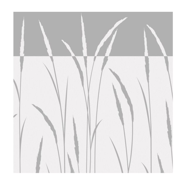Folia na szyby okienne Stroiki i obramowanie trawy