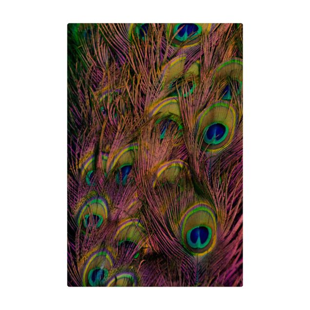 Mata korkowa - Olśniewające pawie pióra