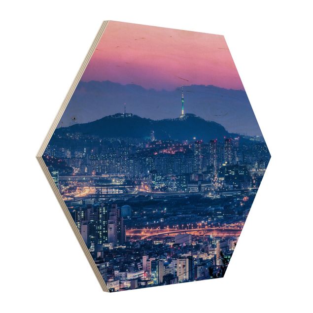 Obrazy nowoczesne Skyline of Seoul