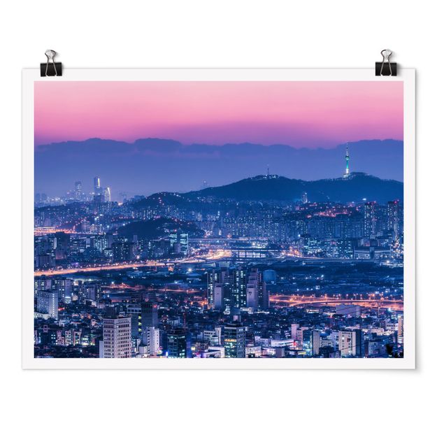 Obrazy nowoczesny Skyline of Seoul