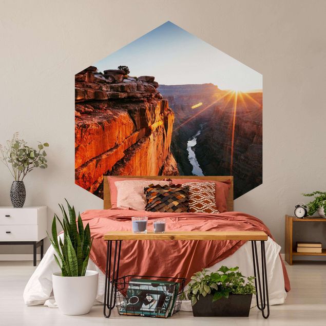 Fototapety krajobraz Słońce w Wielkim Kanionie