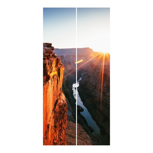 żaluzje panelowe Słońce w Wielkim Kanionie
