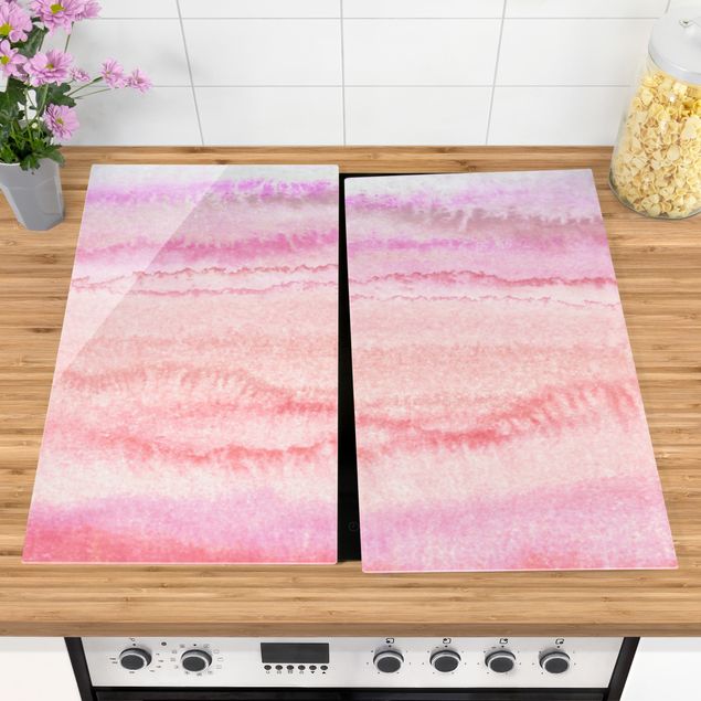 Dekoracja do kuchni Gra kolorów w kolorze różowym