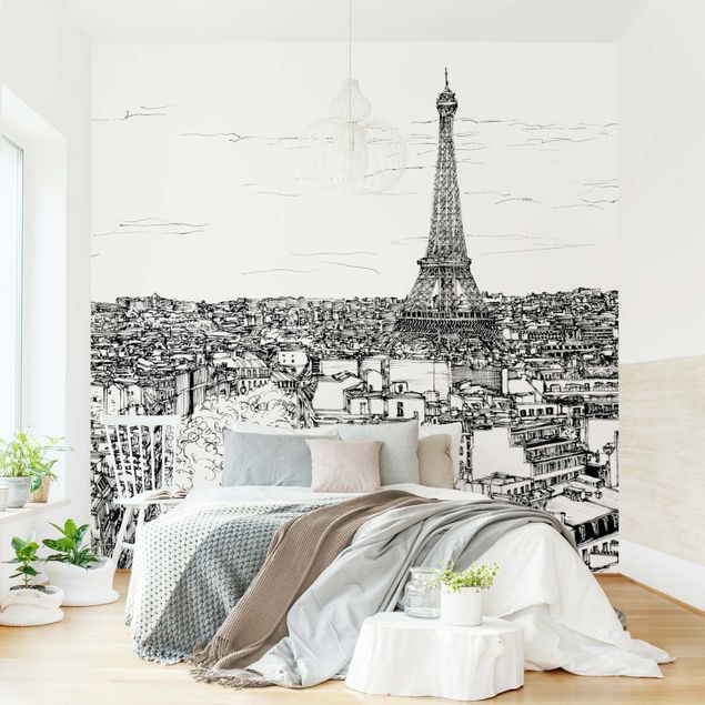 Tapety Paryż Studium miasta - Paryż
