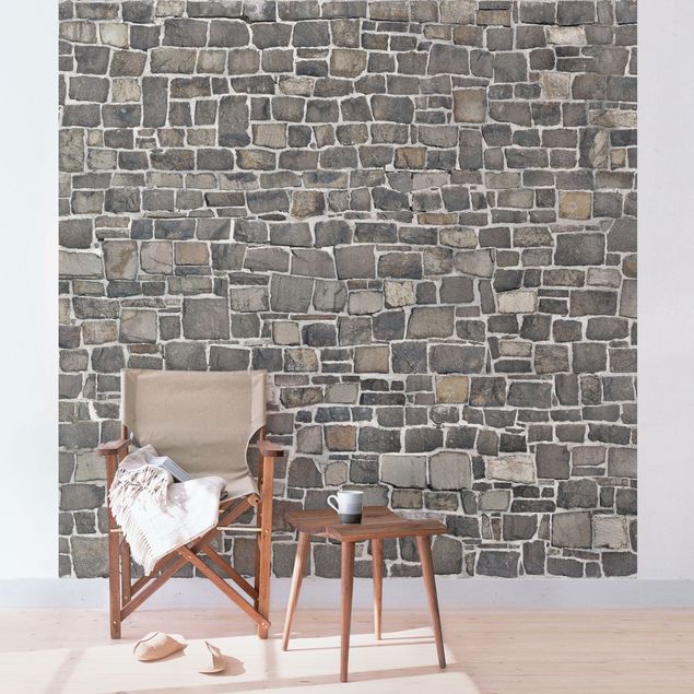 Fototapety Tapeta z kamieni szlachetnych Ściana z kamienia naturalnego