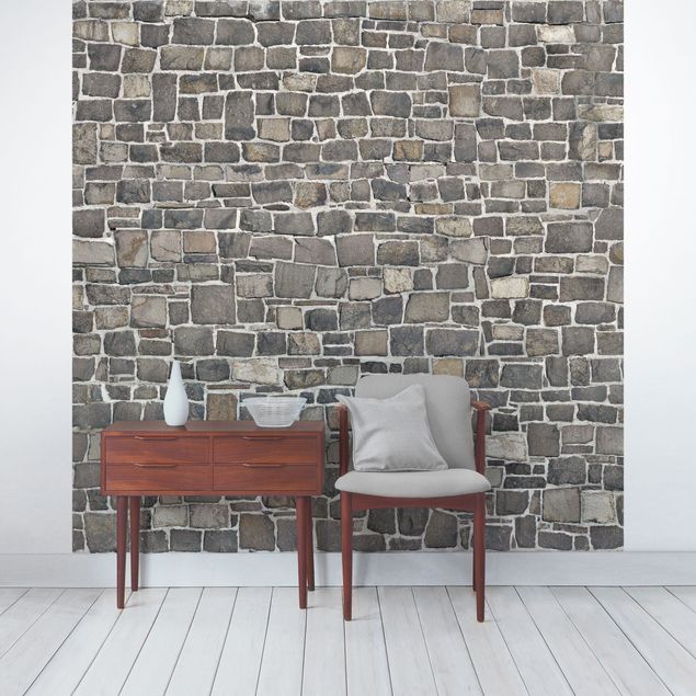 Fototapeta - Tapeta z kamieni szlachetnych Ściana z kamienia naturalnego
