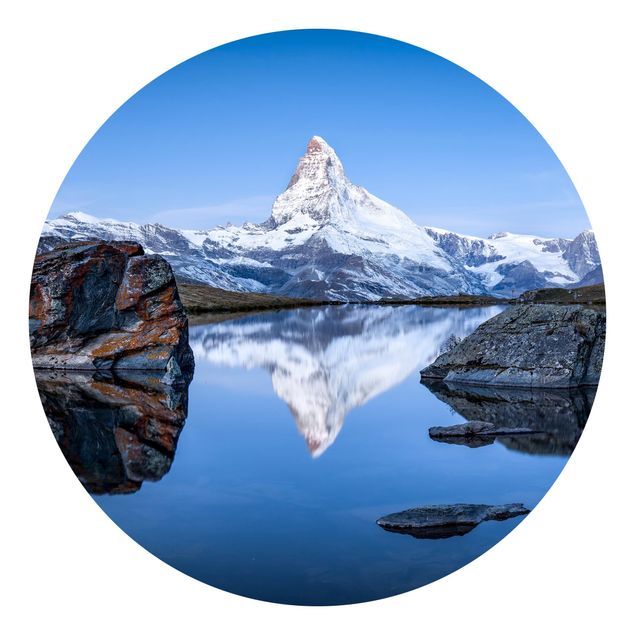 Fototapeta Jezioro Stelli przed Matterhornem