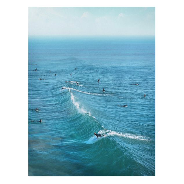 Plaża obraz Surfer At Huntington Beach