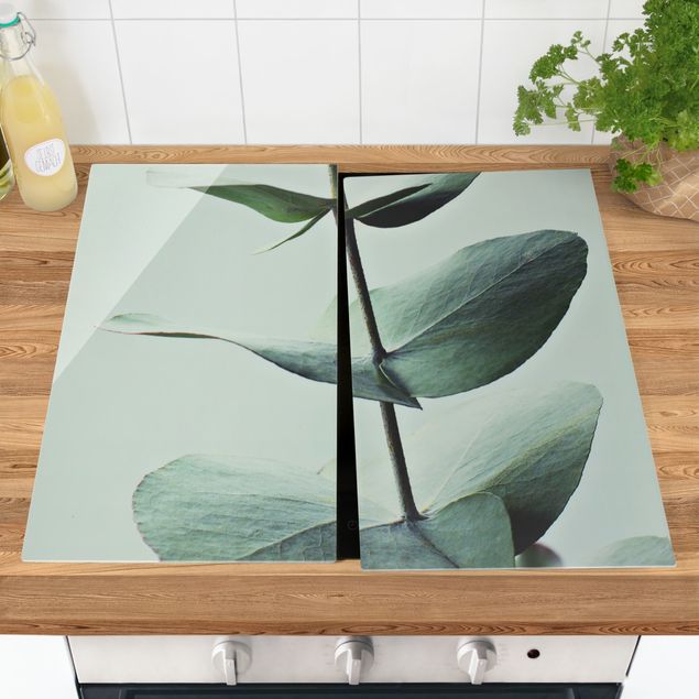 Dekoracja do kuchni Symetryczna gałązka eukaliptusa