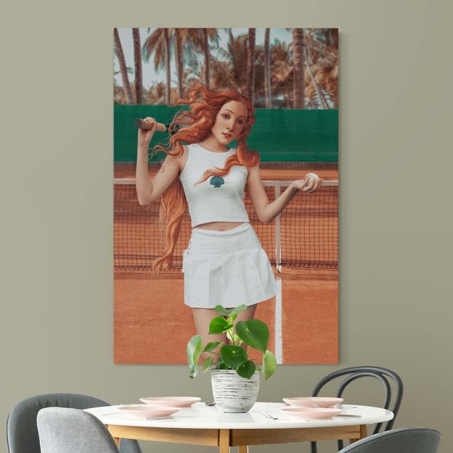 Obrazy do salonu nowoczesne Tenis Wenus