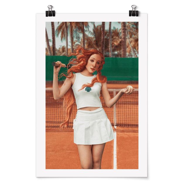Obrazy vintage Tenis Venus