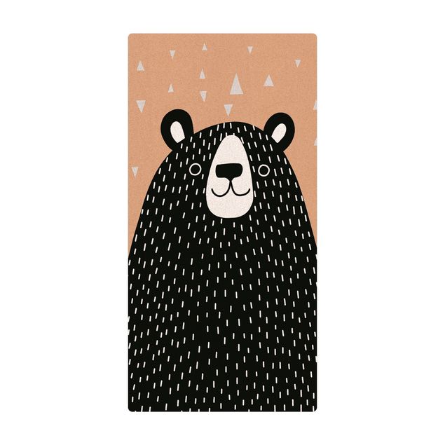Mata korkowa - Park zwierząt z wzorami - Niedźwiedź