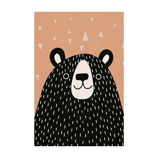Mata korkowa - Park zwierząt z wzorami - Niedźwiedź