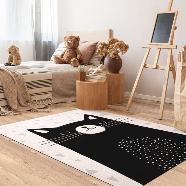 nowoczesny dywan Park zwierząt z wzorami - Kot