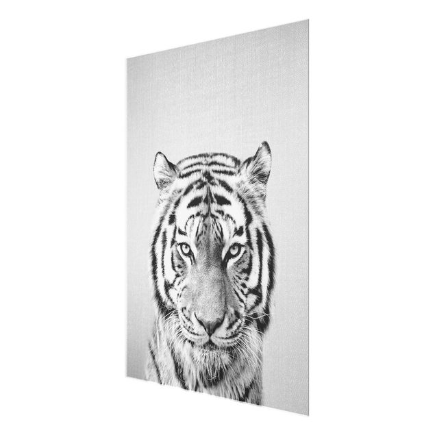 Obrazy nowoczesne Tiger Tiago Black And White