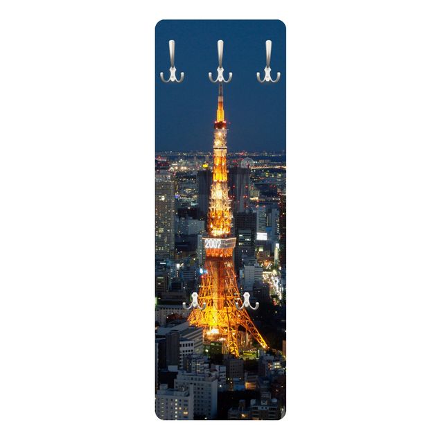 Wieszak ścienny - Wieża w Tokio