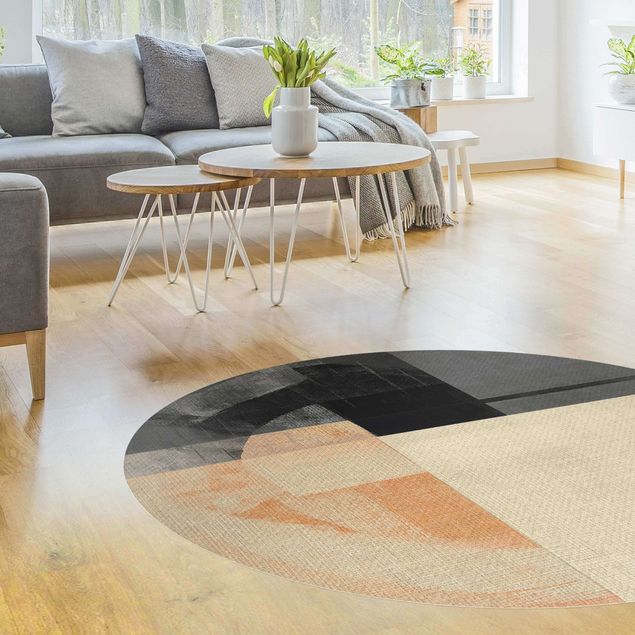 nowoczesny dywan abstrakcyjny Geometria przezroczysta