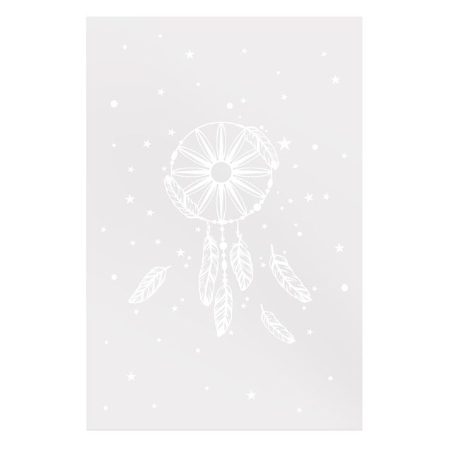 Folia okienna - Dreamcatcher Feather Stars