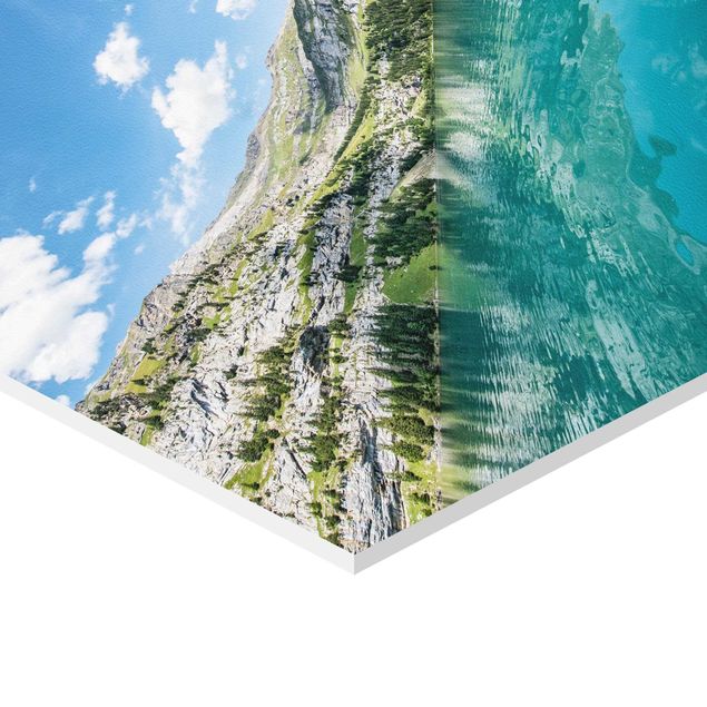 Obrazy natura Jezioro Dreamy Mountain
