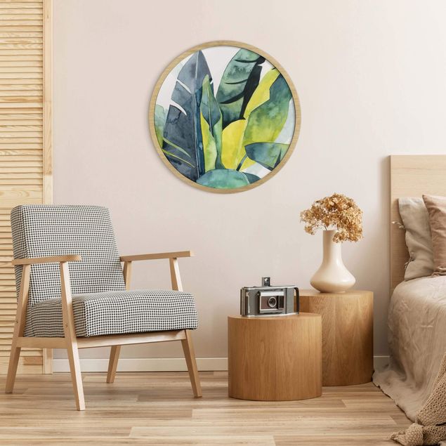 Obrazy do salonu Tropical Foliage - Banana