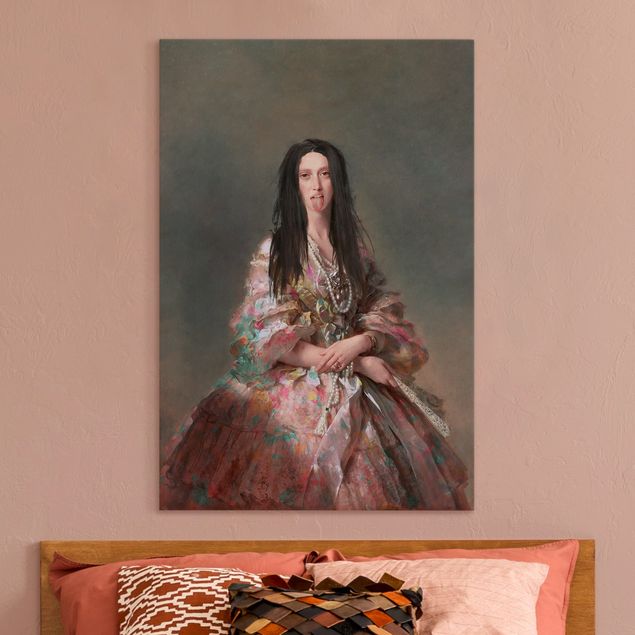 Obrazy portret Szalona księżniczka