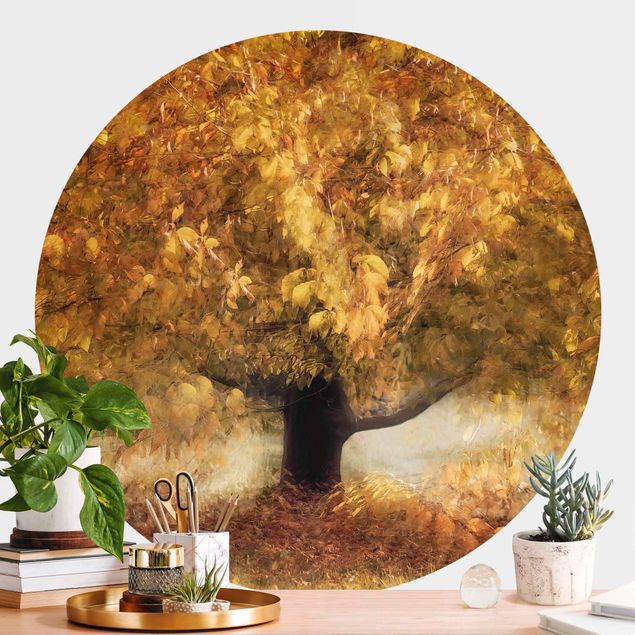 Dekoracja do kuchni Drzewo marzycielskie jesienią