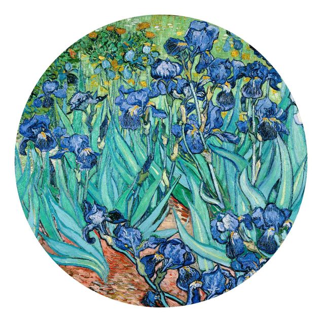 Tapeta niebieska Vincent van Gogh - Iris
