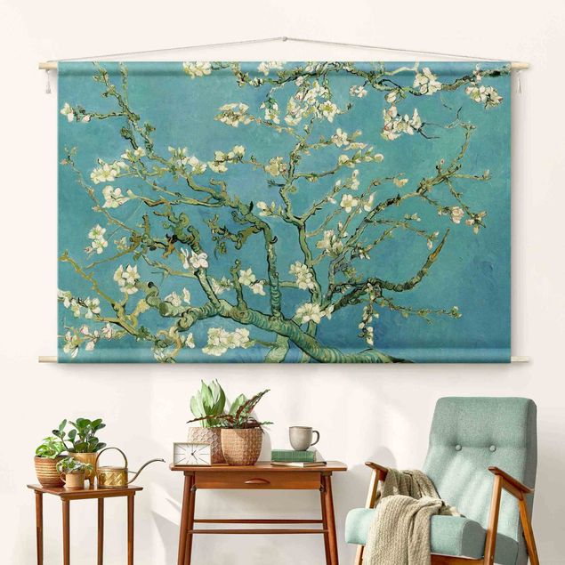 nowoczesny gobelin Vincent Van Gogh - Almond Blossom