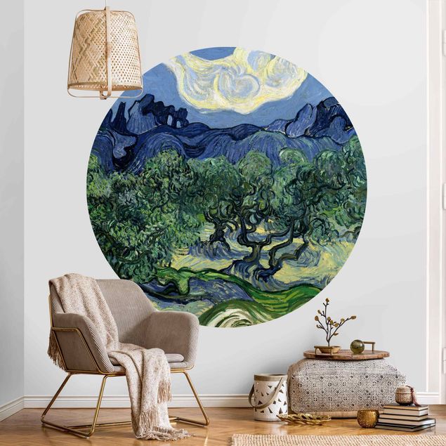 Obrazy impresjonistyczne Vincent van Gogh - Drzewa oliwne