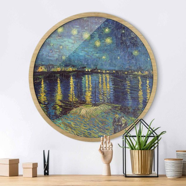 Obrazy impresjonizm Vincent Van Gogh - Starry Night Over The Rhone