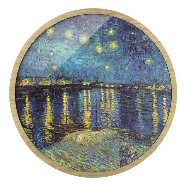 Nowoczesne obrazy Vincent Van Gogh - Starry Night Over The Rhone
