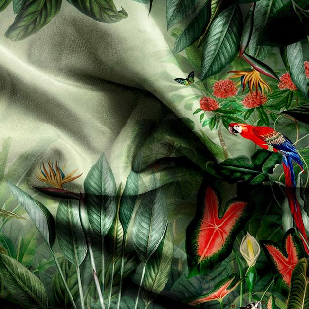 Domowe tekstylia Vintage Colorful Jungle