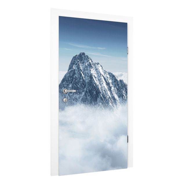 Fototapety góry Alpy ponad chmurami