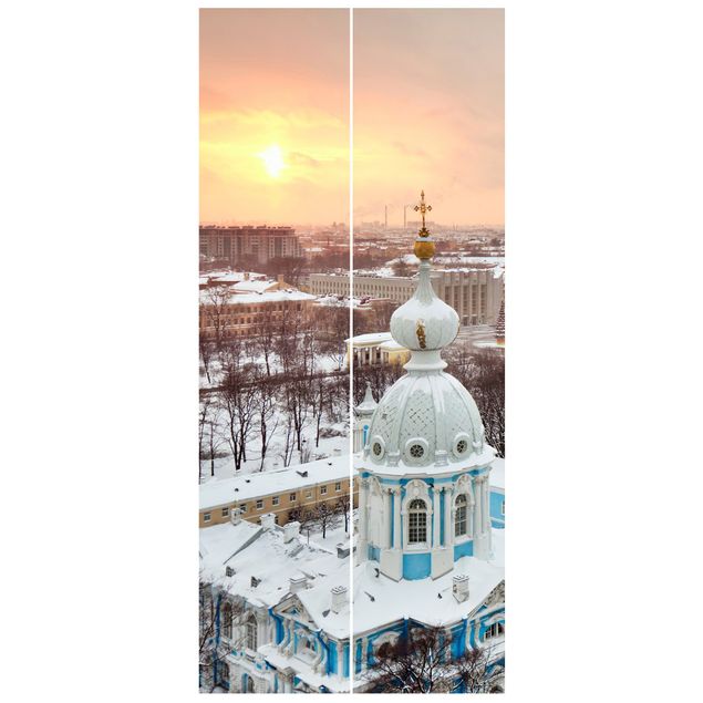 Tapeta ścienna Zima w Sankt Petersburgu