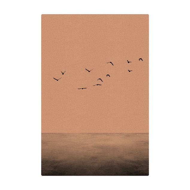 Mata korkowa - Migracja ptaków na południe