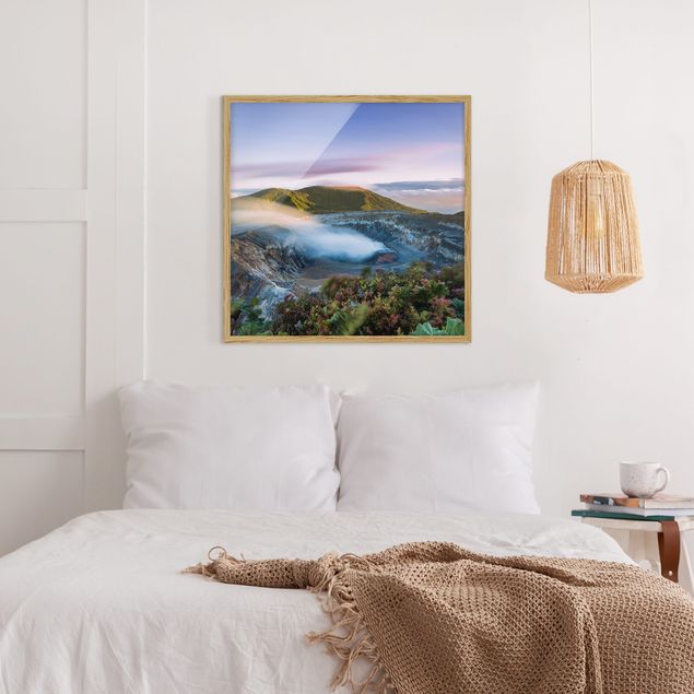 Obrazy nowoczesny Wulkan Poás o świcie