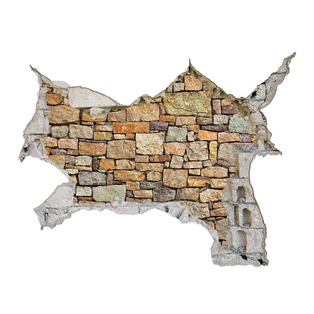 Dekoracja do kuchni Chorwacka ściana kamienna