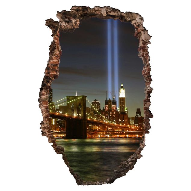 Naklejki na ścianę metropolia Upamiętnienie 11 września